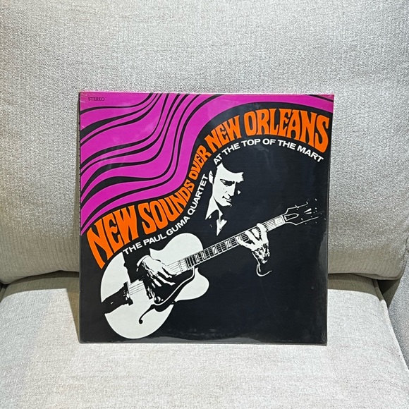 Paul Guma Quartet- New Sounds Over New Orleans Vinyl Record - Picture 3 of 4